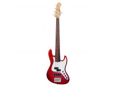 Бас-гитара SADOWSKY MetroExpress 21-Fret Hybrid P/J Bass, Morado, 5-String (Candy Apple Red Metallic)